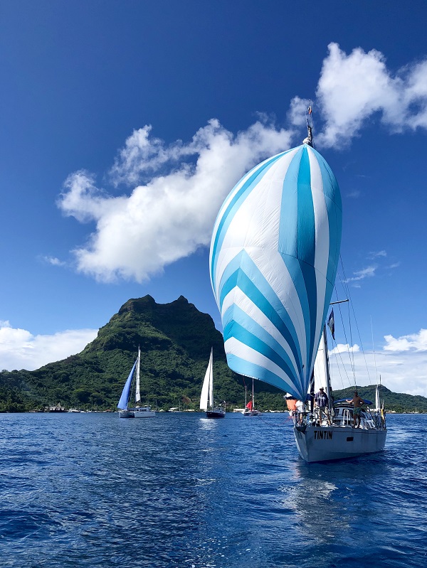 World ARC 2019 leaving Bora Bora