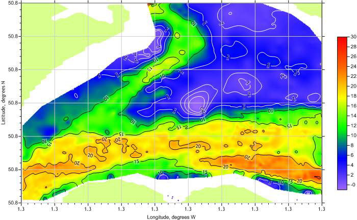 contour map