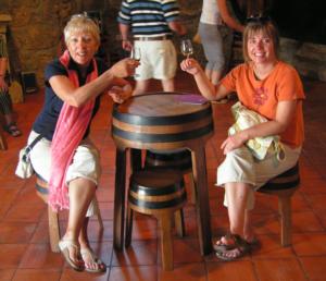 Port wine tasting at Taylors