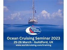 Join us at the Ocean Cruising Seminar, Guildford- 25-26 March 2023